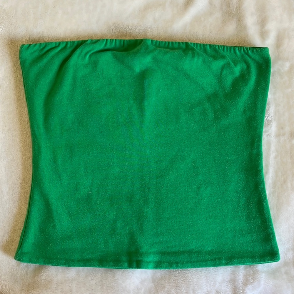Wet Seal Green Tube Top